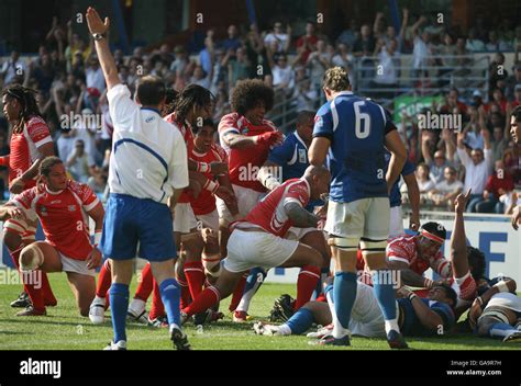 Rugby Union IRB Rugby World Cup 2007 Pool D Samoa V Tonga Stade