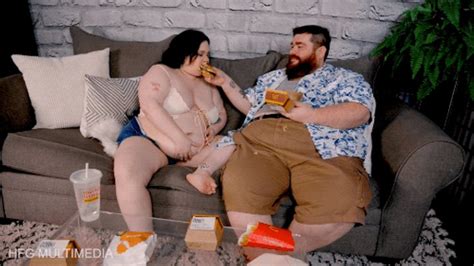 Aria BBW Ryan Alexander Fattening My BBW Wife SSBHM Feeds Fat Wife Fast Food To Gain Weight