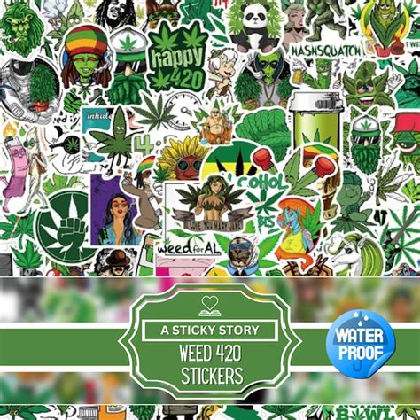 Weed Stickers - Etsy