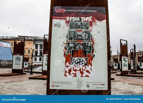 Art Exhibition in Kyiv, Ukraine - 04 Nov 2022 Editorial Stock Image