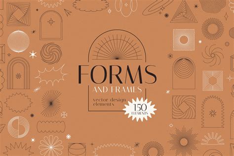 Forms - vector design elements | Background Graphics ~ Creative Market