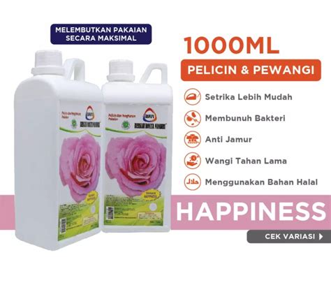 Pelicin Setrika Dan Pengharum Pakaian Pewangi Mawar Super Laundry Brm