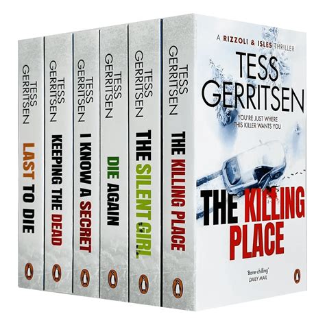 Tess Gerritsen Rizzoli & Isles Series 7-12 Collection 6 Books Set