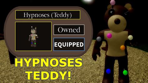 How To Get The HYPNOSES TEDDY SKIN In PIGGY HARD MODE Roblox YouTube