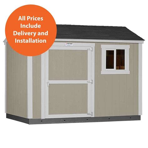 Tuff Shed Tahoe Series Angora Installed Storage Shed 8 Ft X 10 Ft X 8