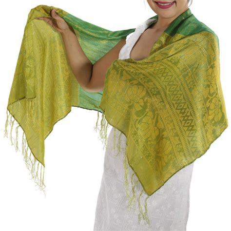 * Green Silk Scarf | Green Silk Scarves - Shop Online & Save