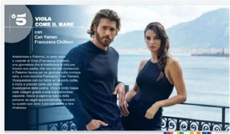 Mediaset Annuncia Viola Come Il Mare Can Yaman E Francesca Chillemi