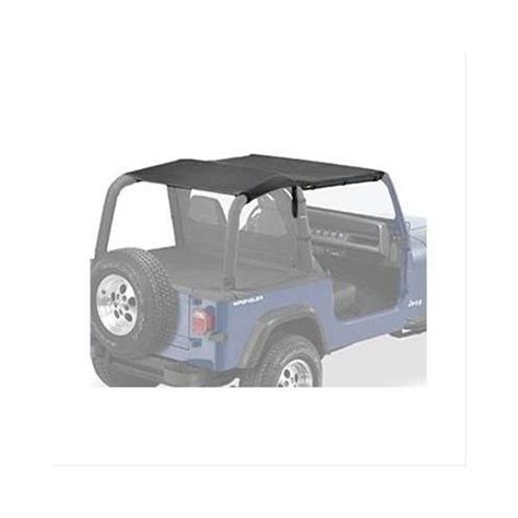 Bestop Soft Top Safari Strapless Bikini Polymer Cloth Blk Denim