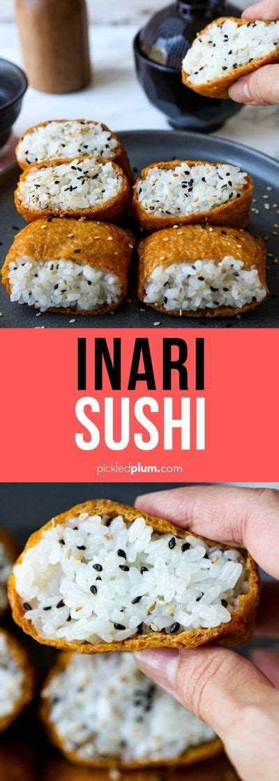 Inari Sushi Inarizushi いなり寿司 Recipe Sushi rice Recipes