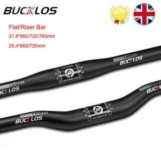 Bucklos Mm Full Carbon Fiber Handlebar Matt Riser Flat Mountain Bmx