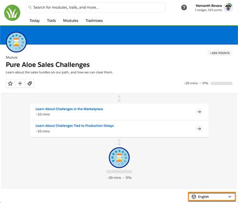 Lektion Lokalisieren Von Trails Und Modulen Salesforce Trailhead