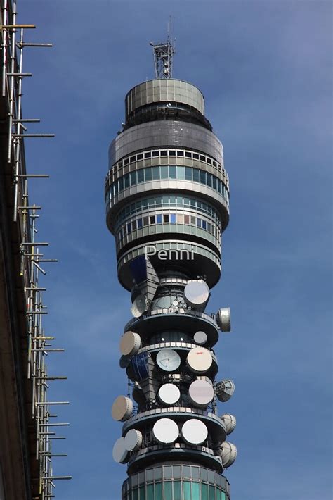 "BT tower - London" by Penni | Redbubble