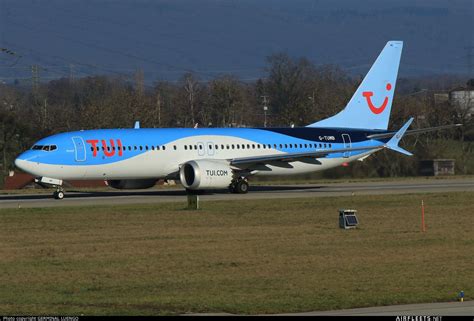 Tui Airways Boeing Ng Max G Tumb Photo Airfleets Aviation