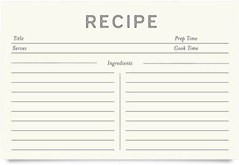 Recipe Cards Etsy Australia Worksheets Library