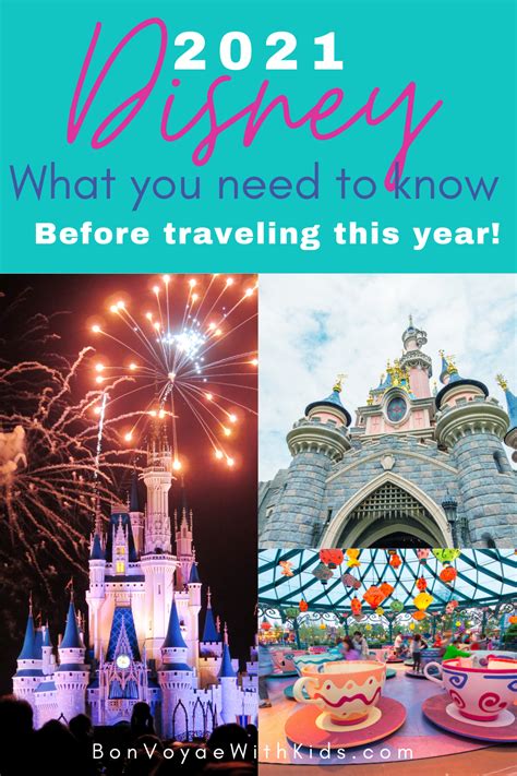 Disney 2021 What You Need To Know Before Visiting During This Year