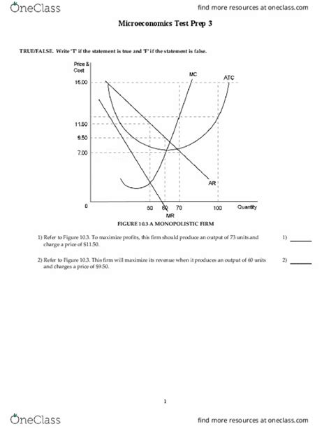 ECON 201 Final ECON 201 Final Exam OneClass