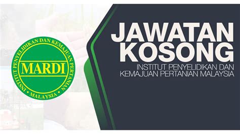 INSTITUT PENYELIDIKAN DAN KEMAJUAN PERTANIAN MALAYSIA (MARDI)