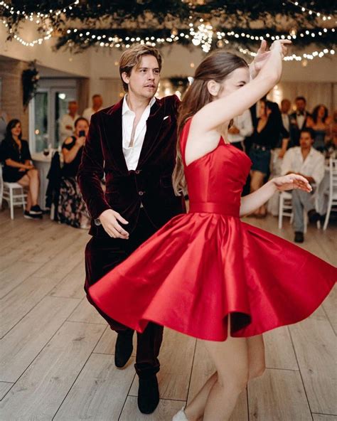 Official wedding pictures of Dylan Sprouse and Barbara Palvin by Vogue Weddings : r/Fauxmoi