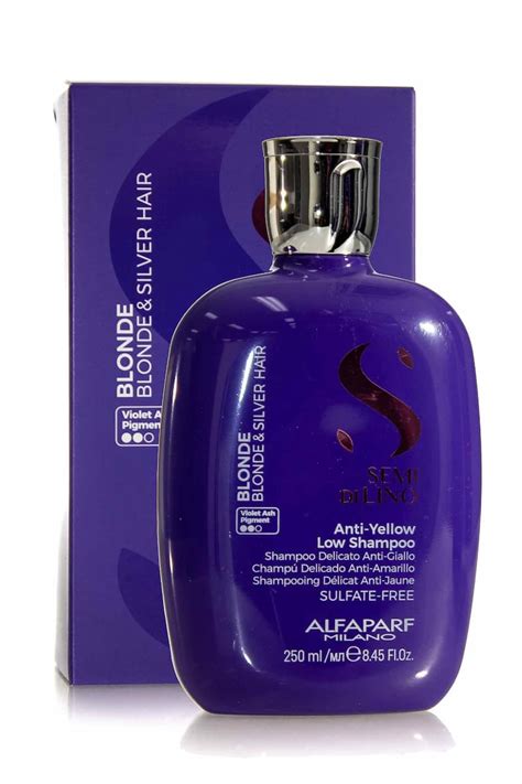 Alfaparf Milano Semi Di Lino Blonde Anti Yellow Low Shampoo 250ml