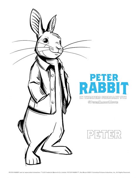 Peter Rabbit Movie Review + Coloring Page | The Review Wire