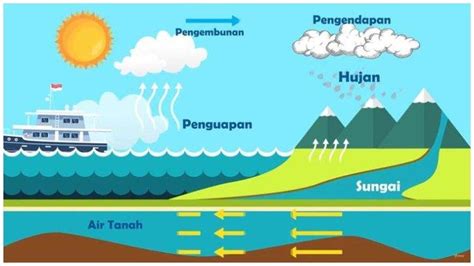 Detail Gambar Siklus Air Dan Keterangannya Koleksi Nomer 2