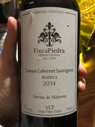 Finca Piedra Edici N Limitada Reserva Tannat Cabernet Sauvignon