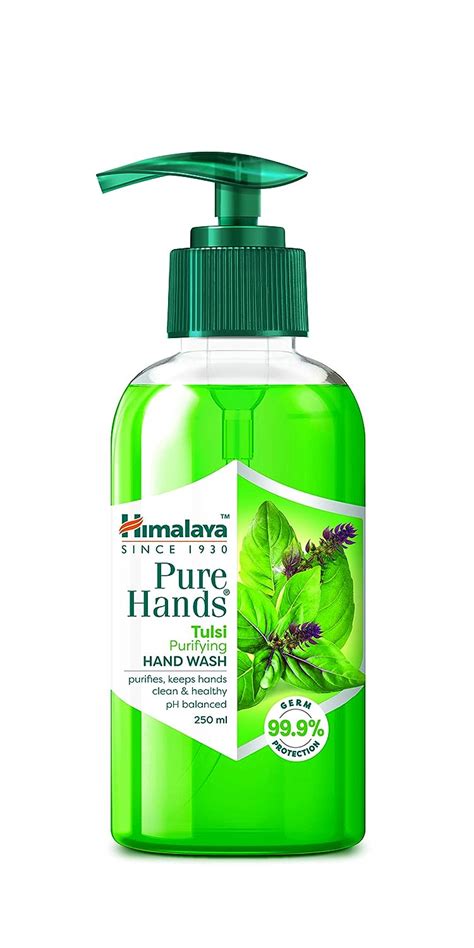 Himalaya Pure Hands Purifying Tulsi Hand Wash Pump 250 Ml Amazon In