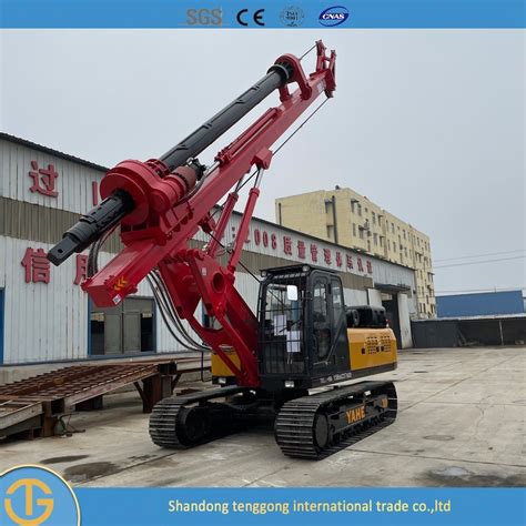 Crawler Pile Driver Drilling Dr Hydraulic Piling Machinery Auger