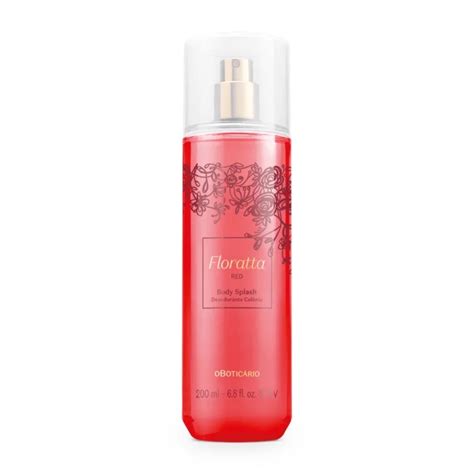 Body Splash Floratta Red Obotic Rio Ml Shopee Brasil