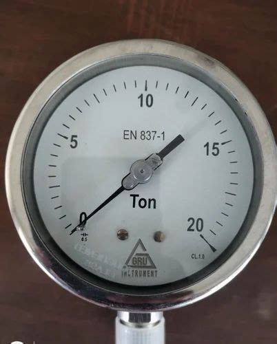 2 5 Inch 63 Mm Micro Stainless Steel Analog Pressure Gauge At Rs 1750