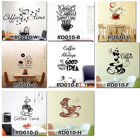 Jual AURA Wall Sticker Cafe Stiker Dinding Wallstiker Hiasan