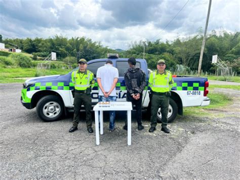 Dos Hombres Fueron Capturados Por Tr Fico De Estupefacientes Polic A