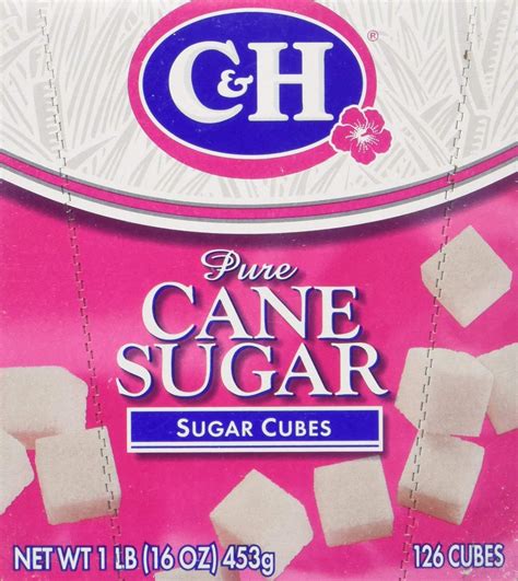 Candh Pure Cane White Sugar Cube 1 Lb Grocery And Gourmet Food