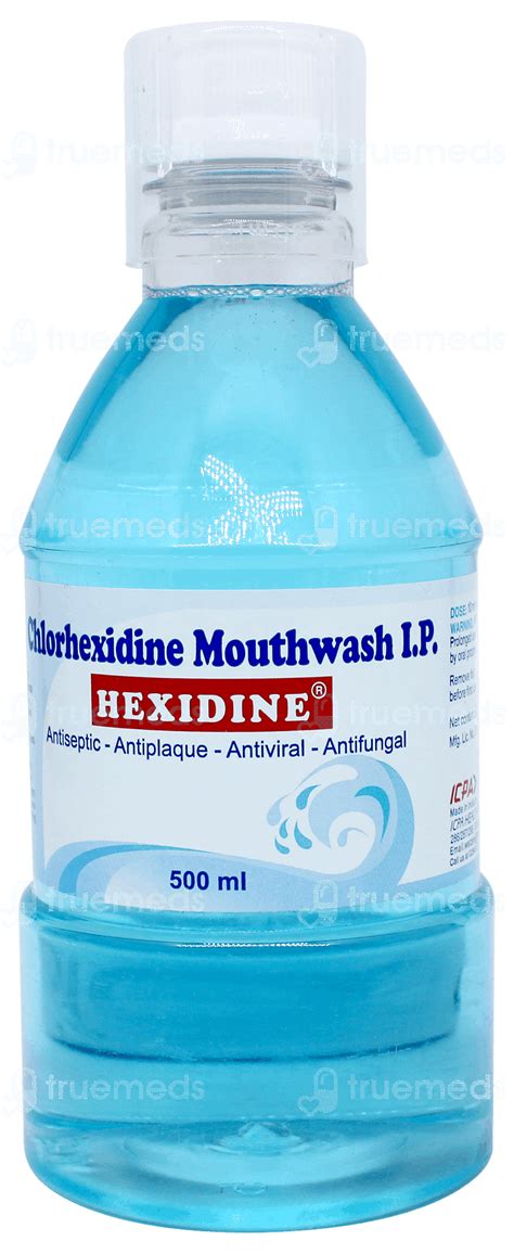 Hexidine Mouth Wash Uses Side Effects Price Substitutes