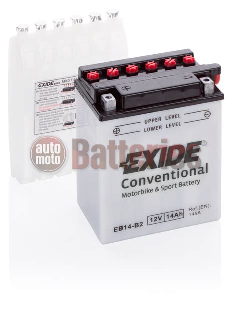 Exide Yb B Conventional Motorbike Sport Battery Eb B