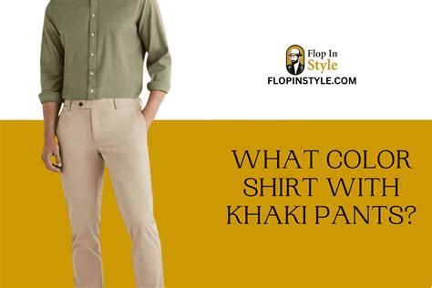 What Color Shirt Goes With Khaki Pants? (Outfit Ideas)