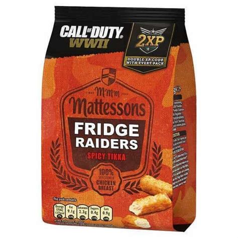 Mattessons Fridge Raiders Spicy Tikka Flavour Chicken Bites 60g