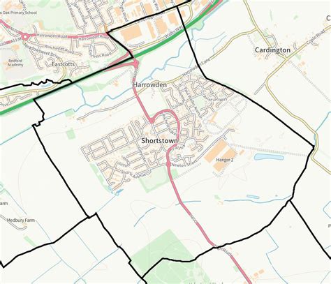 Parish Map Shortstown Parish Council