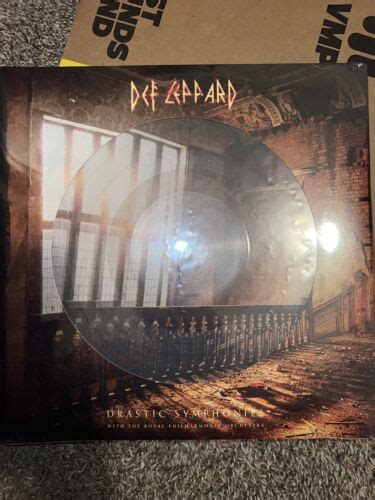 Def Leppard Drastic Symphonies Picture Disc Vinyl Lp Signed Print