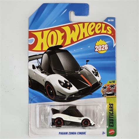 HOT WHEELS MAINLINE CASE B PAGANI ZONDA CINQUE EBay