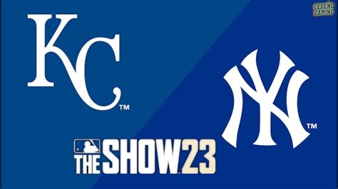 Mlb The Show Royals Vs Yankees Gameplay Ps Youtube