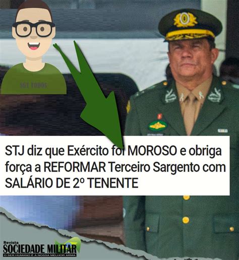 STJ diz que Exército foi MOROSO e força REFORMA Terceiro Sargento com ...
