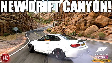 Forza Horizon New Rally Dlc Canyon Drift Road Is Incredible