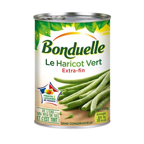 BONDUELLE HARICOTS VERTS EXTRA FINS Savory Grocery Conserves De