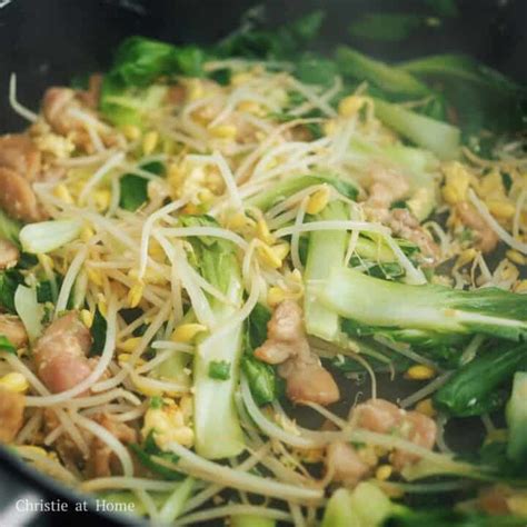 Quick Easy Bihun Goreng Fried Vermicelli Christie At Home