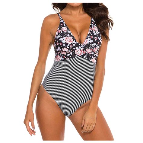 Hwmodou Female Swimwears Fashion Women Push Up Suit Bikini Flowers