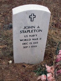 John A Stapleton M Morial Find A Grave