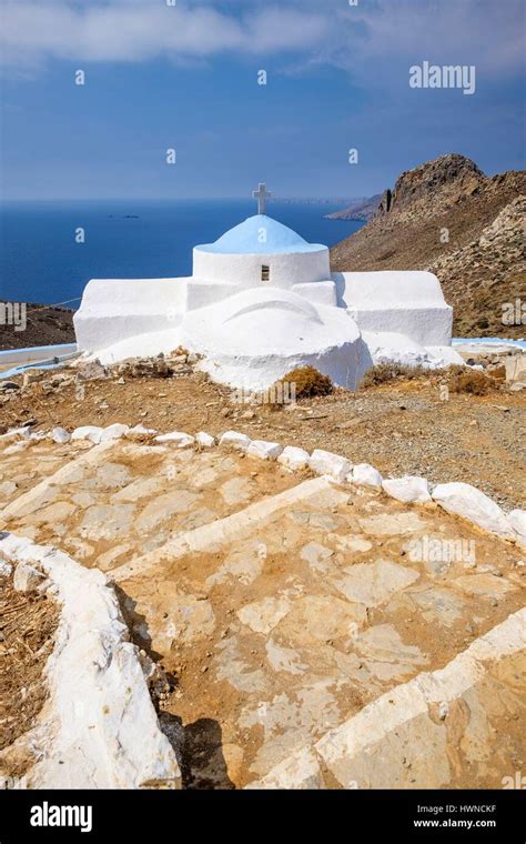 Grecia El Archipi Lago Del Dodecaneso Isla Astypalaia Aghios Ioannis