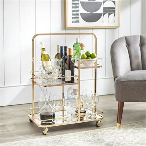 Bar Carts: Stylish Bar Carts and How to Style Them - Capital Lifestyle