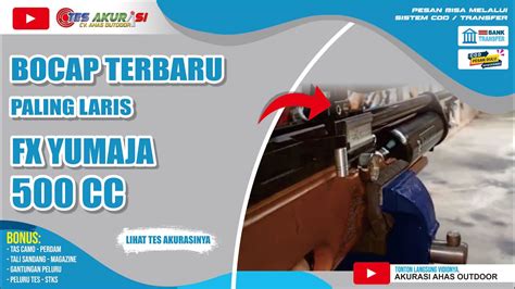 Terbaru Senapan Angin Pcp Bocap Fx Cc Laras Yumaja Milik Ambri